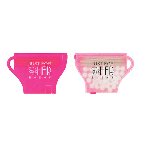 Personalized Coffee Cup Mints & Picks