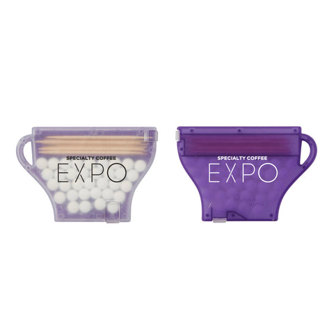 Personalized Coffee Cup Mints & Picks