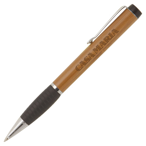 Promotional Tahiti Bamboo Pen Laser Engraved