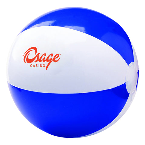 Custom Logo 16" Two-Tone Beach Ball