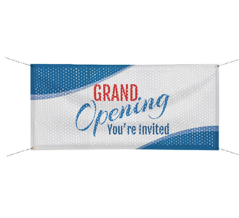 Custom Fabric Mesh Banners