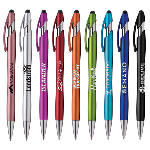 Promotional La Jolla Stylus Pen Printed With Your Logo, Company Info or Message