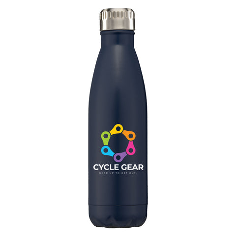 Ibiza 17 oz. Double-Wall Stainless Bottle Printed in Full Color