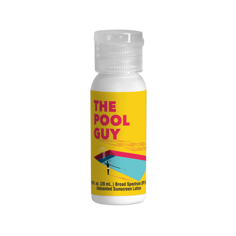 Custom SPF 30 Sunscreen in Bullet Bottle 1 oz.