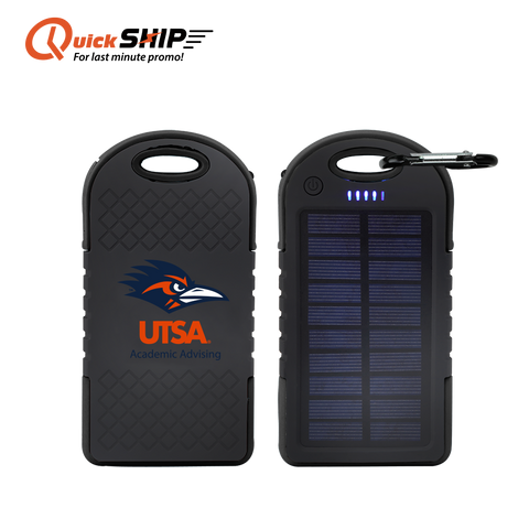 Promotional Dunning Solar 4000mAh Power Bank Printed