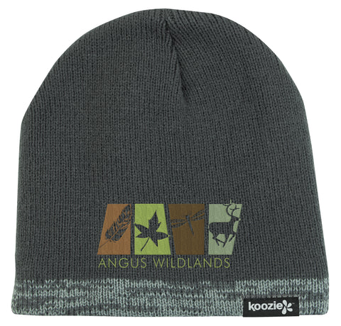 Personalized Koozie Two-Tone Beanie Embroidered with Your Logo