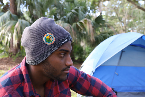 Personalized Koozie Two-Tone Beanie Embroidered with Your Logo