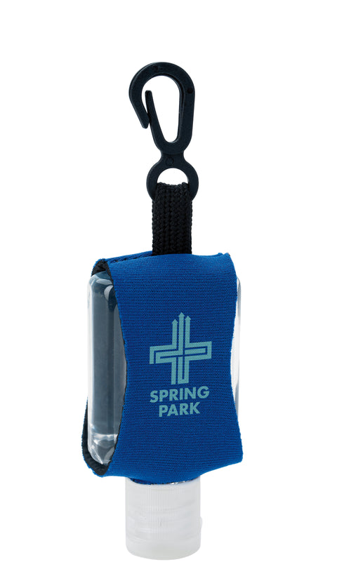 Promotional Hand Sanitizer .5 oz. with Leash Printed