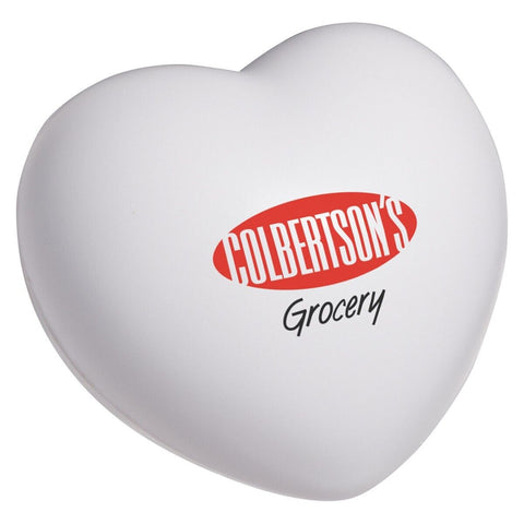 Personalized Valentine Heart Stress Balls Printed