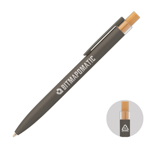 Reborn Recycled Aluminum Pen Laser Engraved with Your Imprint