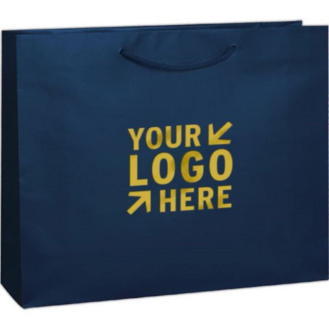 Custom Matte Laminated Euro Tote Bag Printed 16x6x12