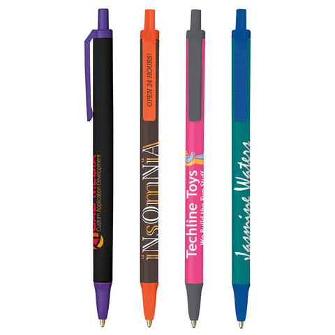 Personalized BIC Clic Stic Retractable Pens Printed with Your Logo /Message