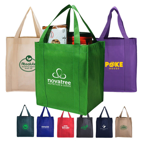 Custom North Park Non-Woven Shopping Tote Bag