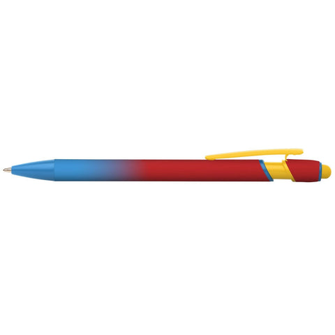 Custom Superhero Ellipse Softy Stylus Pen Laser Engraved