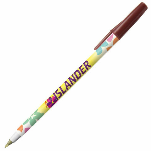 Personalized Superball Classic Stick Pen Printed with Your Logo in Full color