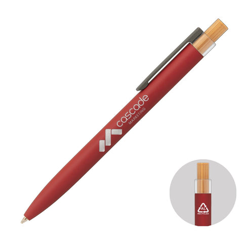 Reborn Recycled Aluminum Pen Laser Engraved with Your Imprint