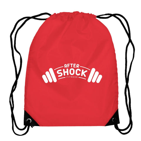 Personalized Broadway Drawstring Backpack 210D Polyester