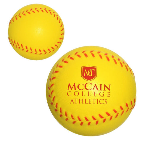 Personalized Baseball Stress Balls Printed