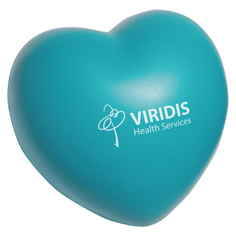 Personalized Valentine Heart Stress Balls Printed