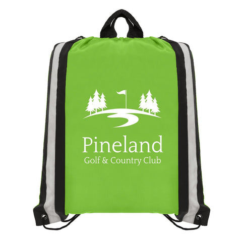 Personalized Klondike Drawstring Backpack 210D Polyester