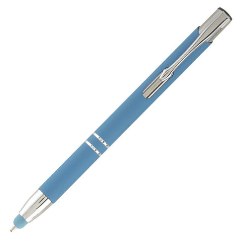 Tres-Chic Softy Brights Stylus Pen Laser engraved with your logo /Text - 100 QTY