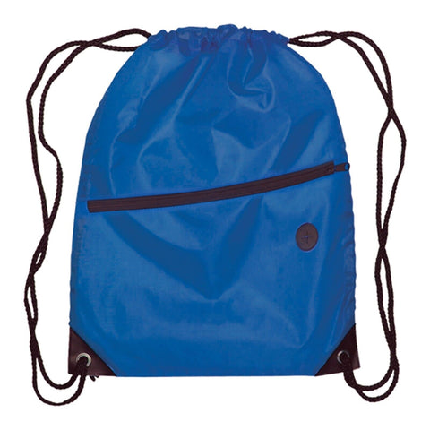 Custom Printed Daypack Drawstring Backpack Polyester Printed with Logo