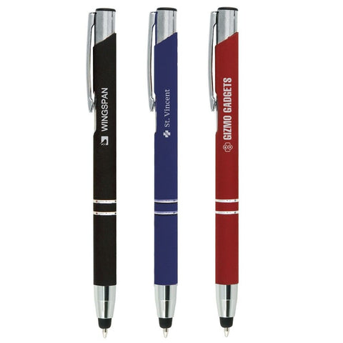 Custom Tres-Chic Softy Stylus Pen Laser engraved