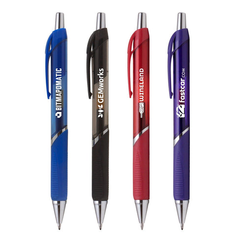 Promotional Galactic Gel Retractable Pen Custom Printed