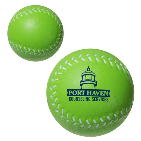 Personalized Baseball Stress Balls Printed