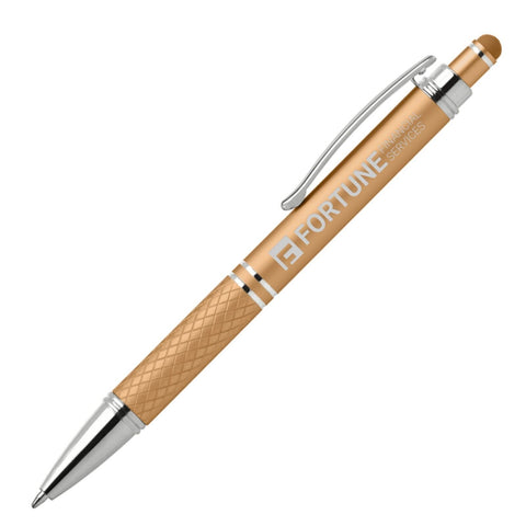 Promotional Phoenix Softy Metallic Stylus Pen Laser engraved