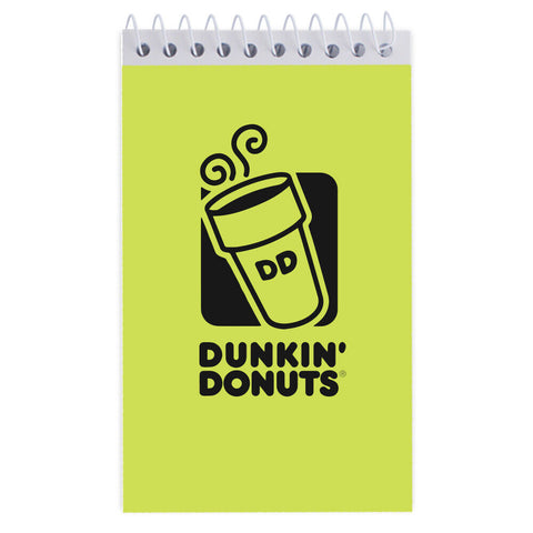 Promotional SimpliColor Spiral Flip Pad 3"x5" Printed in Full Color