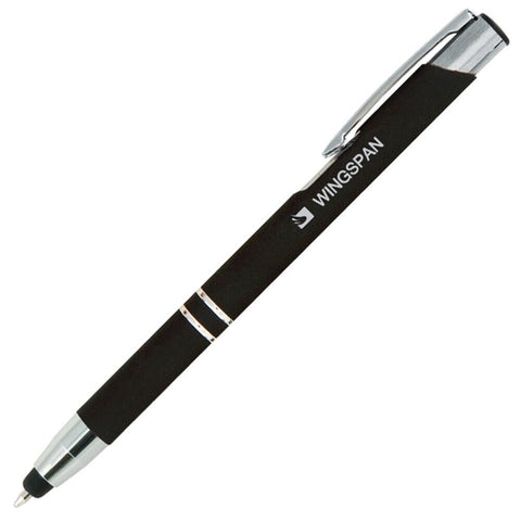 Custom Tres-Chic Softy Stylus Pen Laser engraved