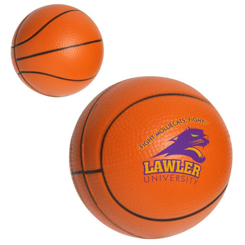 Personalized Basketball Stress Balls Printed