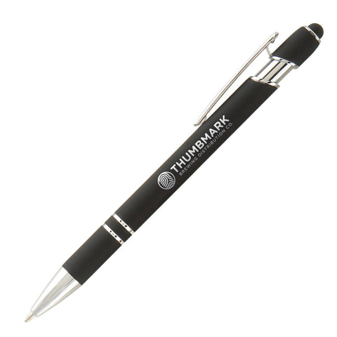 Custom Ellipse Softy Stylus Pen Laser Engraved with Your Imprint