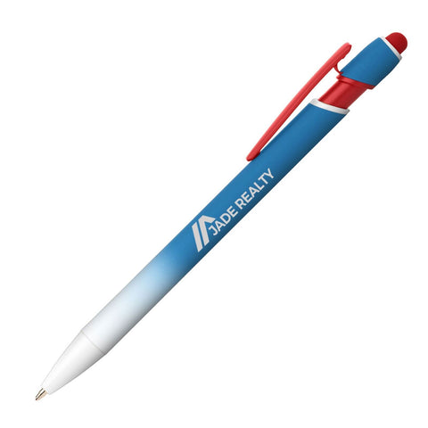 Custom Superhero Ellipse Softy Stylus Pen Laser Engraved
