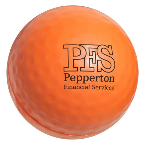 Personalized Golf Ball Stress Balls Printed with Your Logo