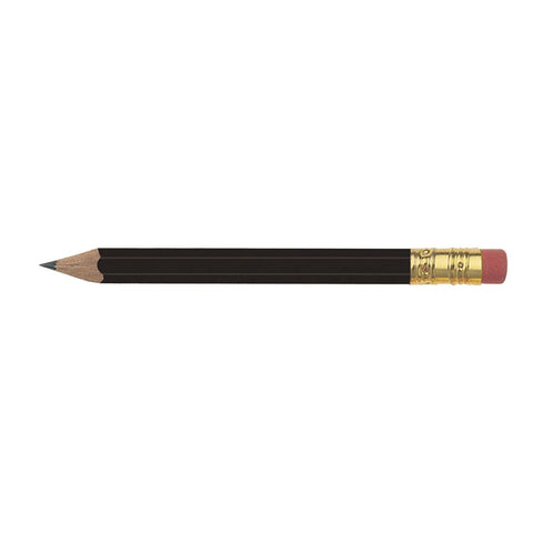 Personalized Hex Golf Pencil with Eraser Imprinted with your Text