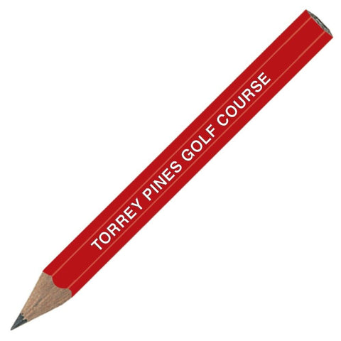 Personalized Hex Golf Pencil Imprinted with your Text