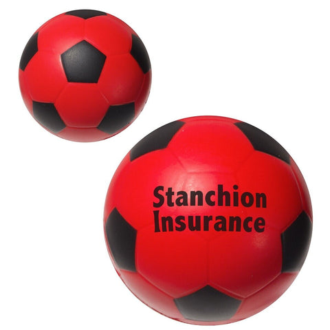 Personalized Soccer Ball Stress Balls Printed