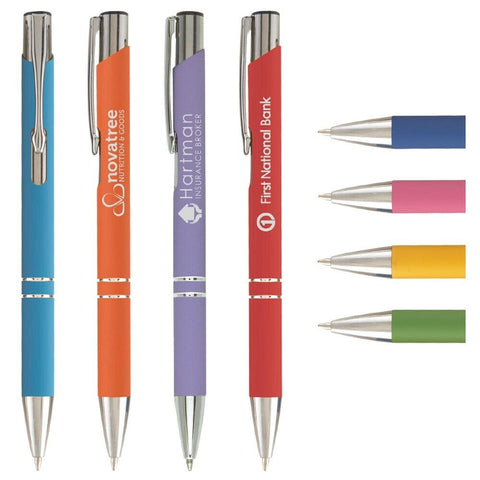 Laser Engraved Tres-Chic Softy Brights Pen