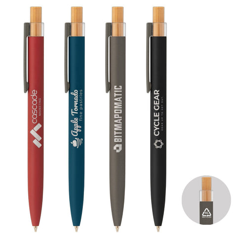 Reborn Recycled Aluminum Pen Laser Engraved with Your Imprint