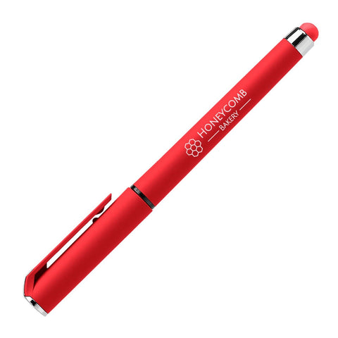 Personalized Islander Softy Brights Gel Stylus Pen Printed with your logo