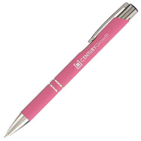 Laser Engraved Tres-Chic Softy Brights Pen