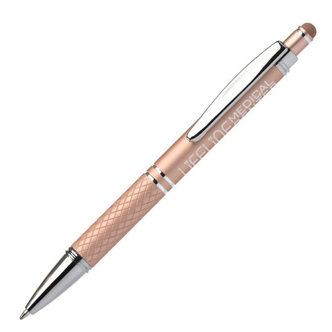 Promotional Phoenix Softy Metallic Stylus Pen Laser engraved