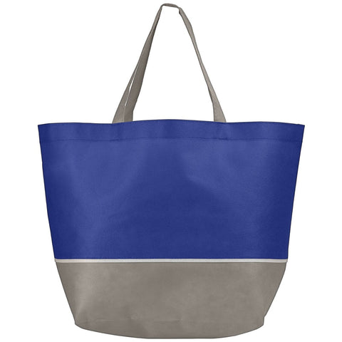 Promotional Julian Two-Tone Non-Woven Tote Bag Printed