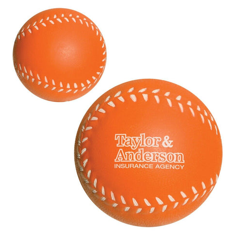 Personalized Baseball Stress Balls Printed