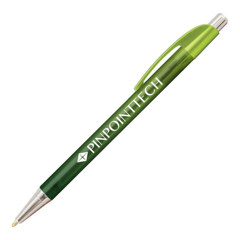 Personalized Sleek Elite Slim Ombre Click Pen Printed
