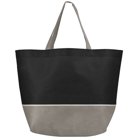 Promotional Julian Two-Tone Non-Woven Tote Bag Printed