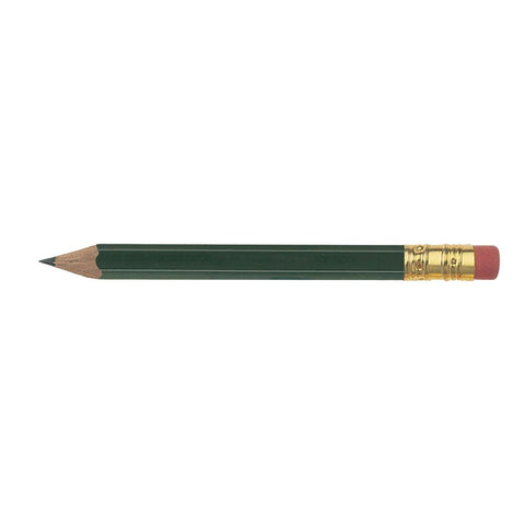 Personalized Hex Golf Pencil with Eraser Imprinted with your Text