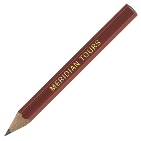 Personalized Hex Golf Pencil Imprinted with your Text